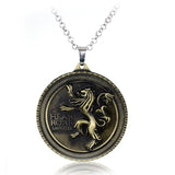 Lannister Silver Metal Pendant