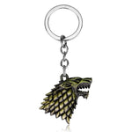 House Stark Wolf Keychains