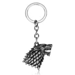 House Stark Wolf Keychains