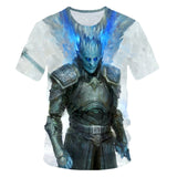 Jon Snow 3D Printed T-shirt