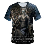 Jon Snow 3D Printed T-shirt