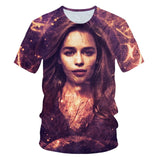Jon Snow 3D Printed T-shirt