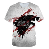 Jon Snow 3D Printed T-shirt
