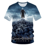 Jon Snow 3D Printed T-shirt