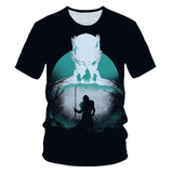 Jon Snow 3D Printed T-shirt