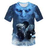 Jon Snow 3D Printed T-shirt