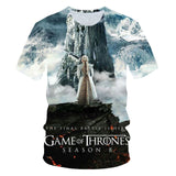 Jon Snow 3D Printed T-shirt