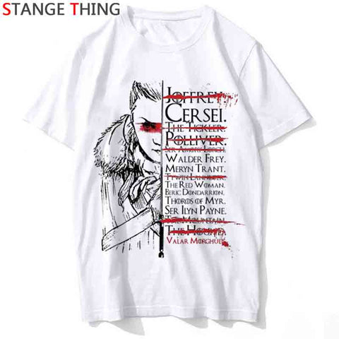 Arya Stark Dead List T-Shirt